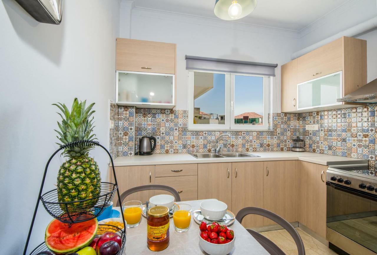 Niovi'S Luxury Apartment In Chania City Center ภายนอก รูปภาพ
